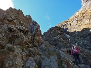 Concatenamento: Rifugio Benigni- Cima di Valpianella - Passo di Salmurano - Monte Avaro il 25 ott. 2014 - FOTOGALLERY